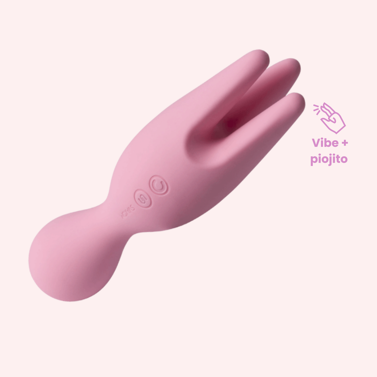 Vibrador vaginal y estimulador de clítoris