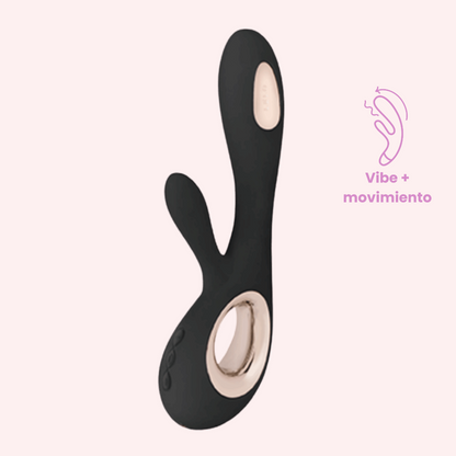 Vibrador vaginal y estimulador de clítoris SORAYA wave